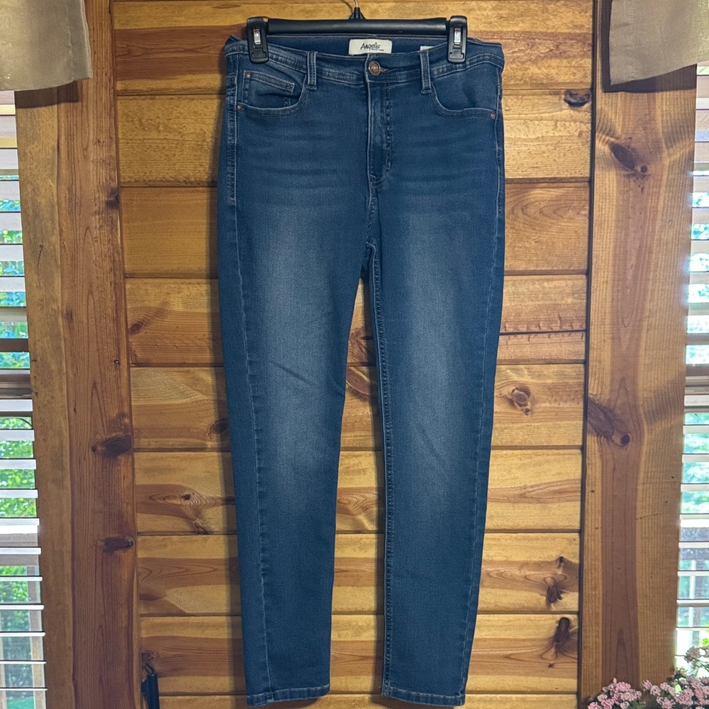 Angels Women's Skinny Jeans - Dark Blue